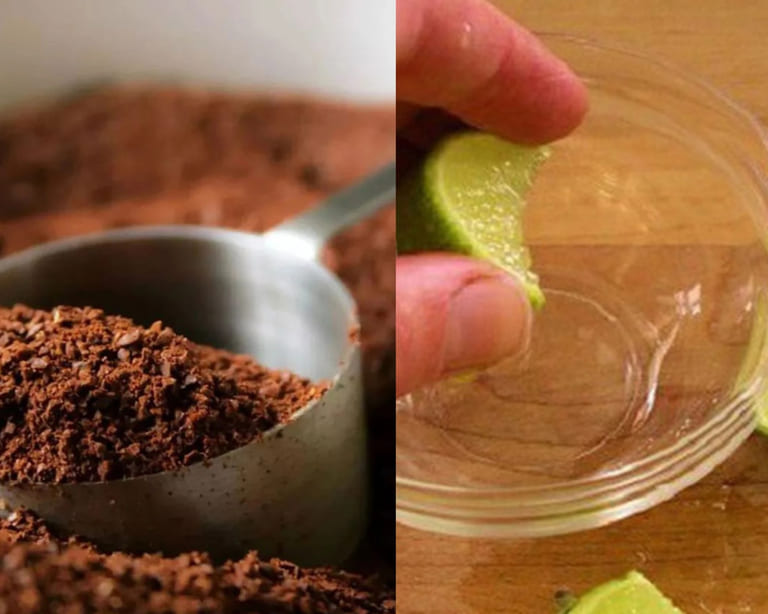 cách trị mụn bằng cà phê 