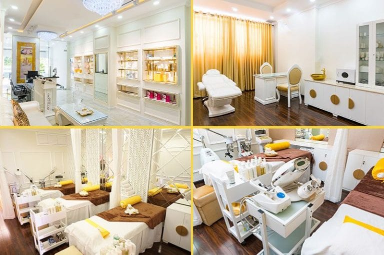 Cơ sở vật chất, trang thiết bị hiện đại tại spa